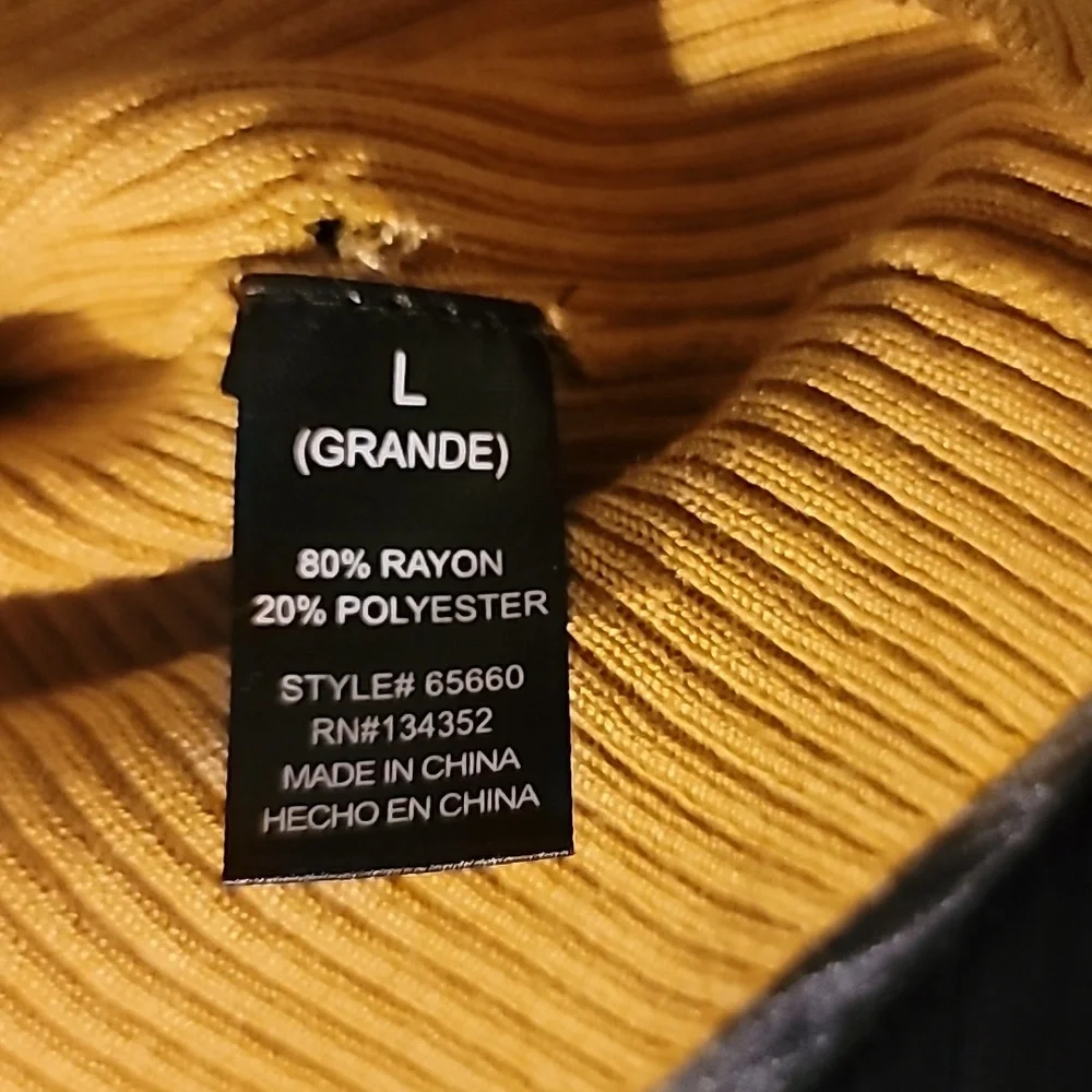 Fashion Nova Tara Turtle Neck Sweater Ambiance Apparel - Picture 5 of 7